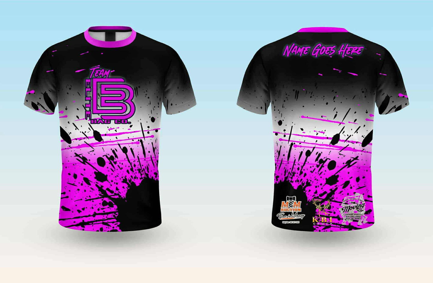 Purple/Black Jersey
