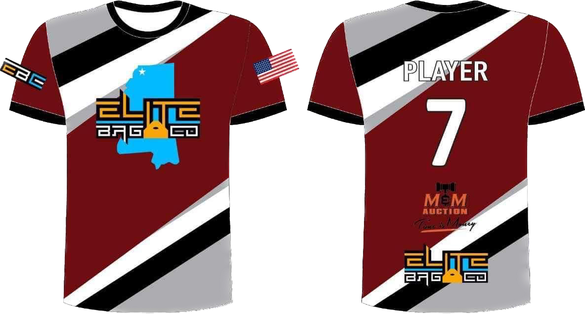 BLACK/MAROON JERSEY