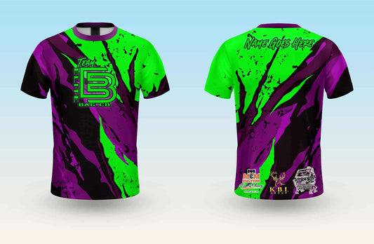 Green/Purple/Black Jersey